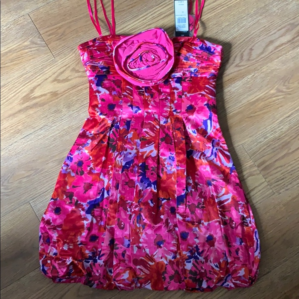 BCBG Begonia Strapless Dress NWT